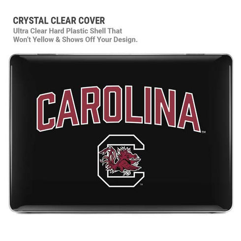 University of South Carolina Athletic Text & Logo MacBook Air 15in (2023-2025) Case plus Skin